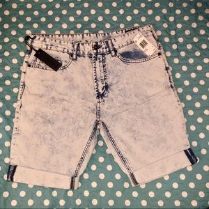 Buffalo Parker Slim Fit Denim Shorts
